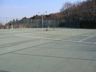 飯山グラウンドテニスコートの写真
