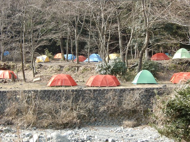 滝沢園 キャンプ場の写真