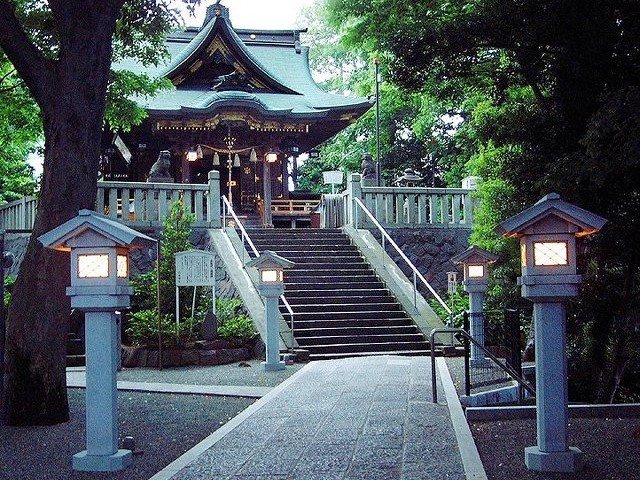 白旗神社の写真